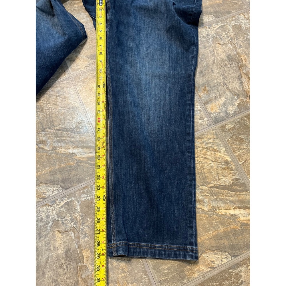 Duluth Trading Co Ballroom Double Flex Jeans Mens 40x30 Blue Stretch - Picture 8 of 9